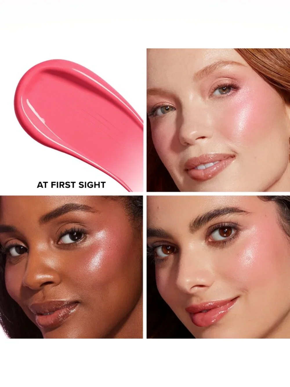 TOO FACED Love Flush Glowing Liquid Blush - At First Sight - Full Size .2 oz
